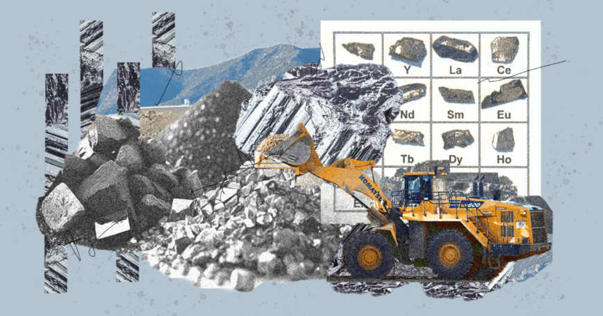 Rare Earth metals minerals